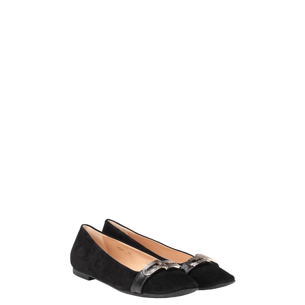 Elegant Black Women's Flats